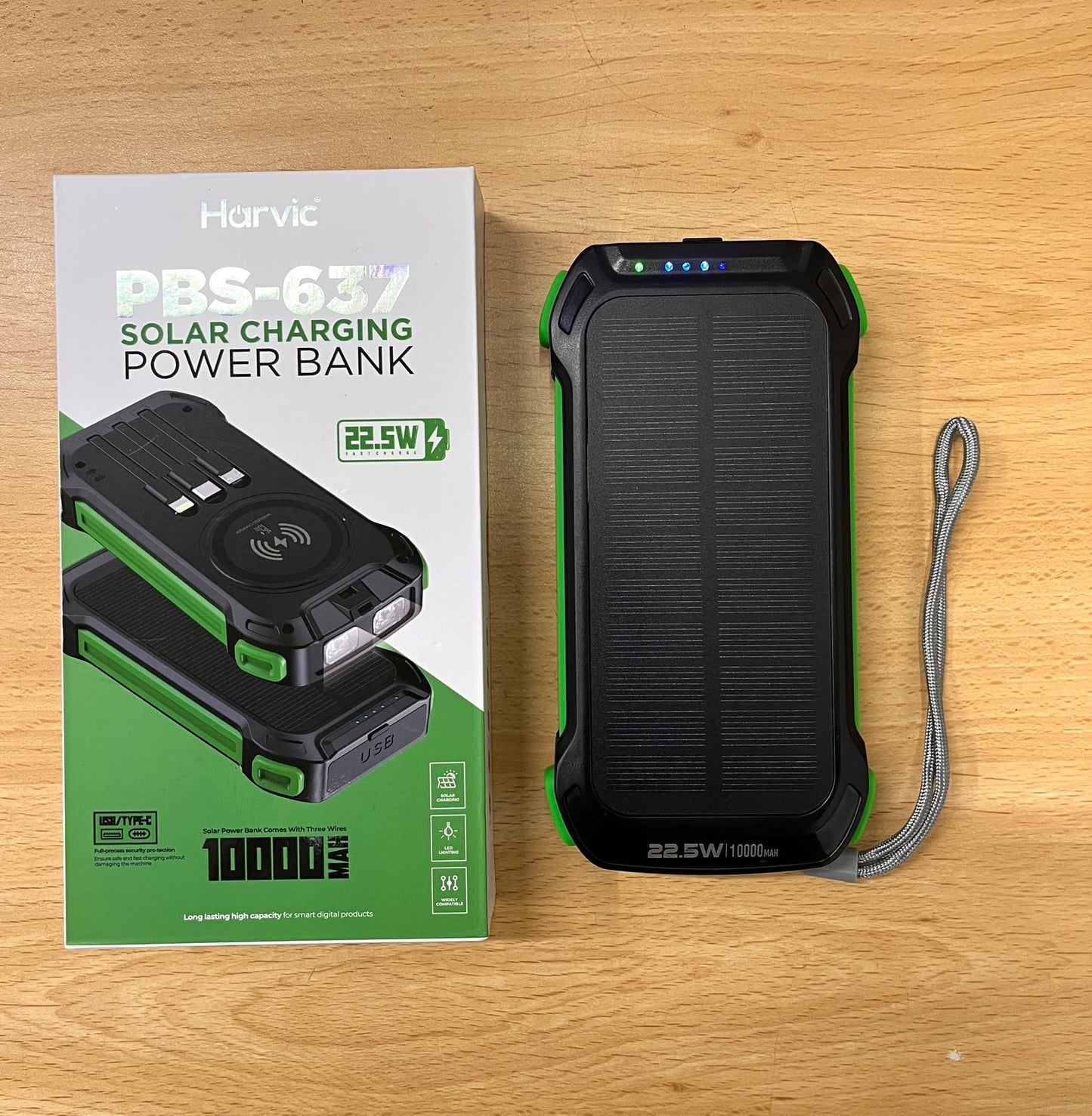 Power Bank Solar 10.000 mAh Harvic